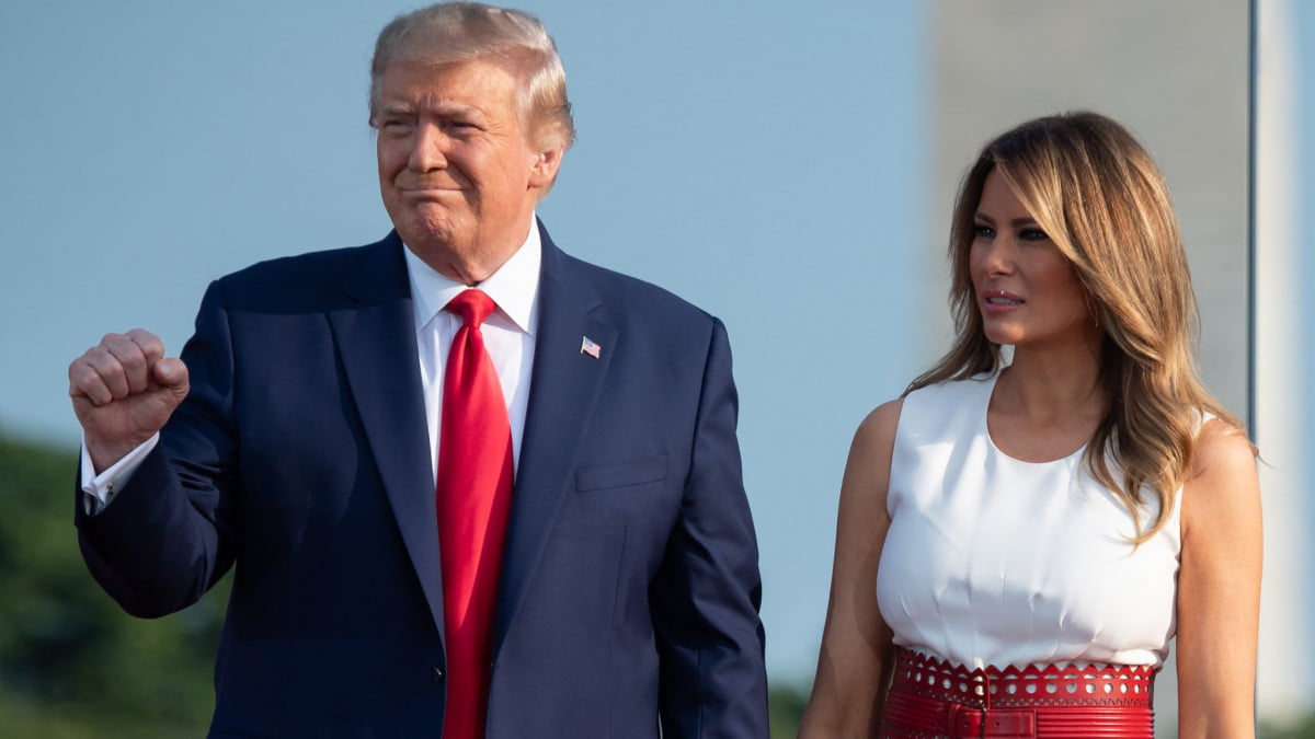 Trump y Melania inician cuarentena tras dar positivo a Covid-19