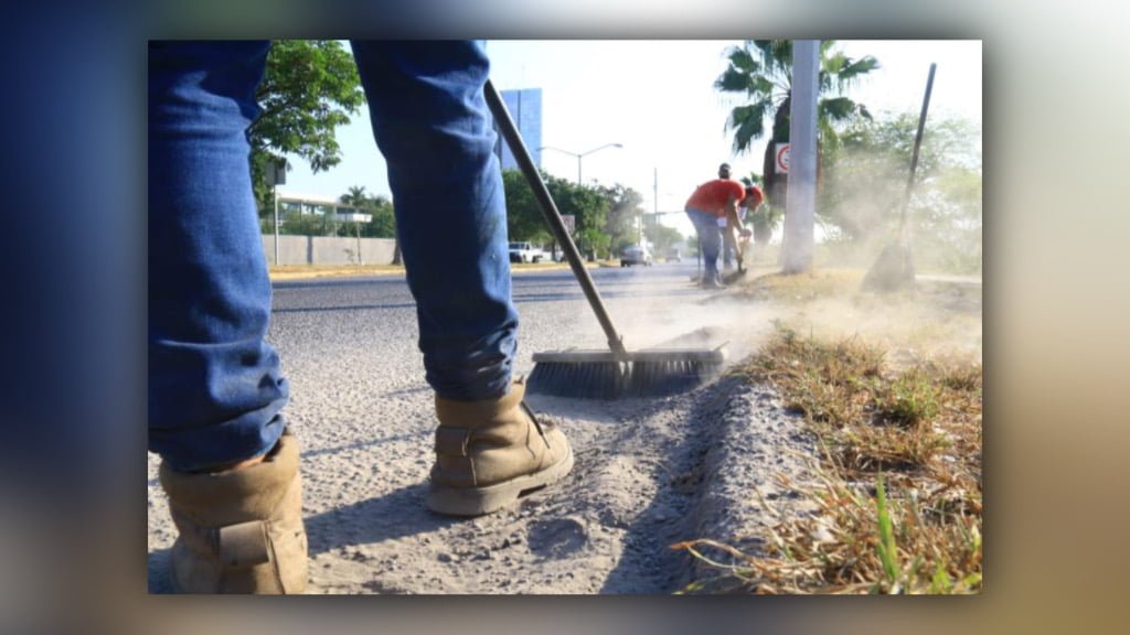 Rehabilitan imagen del Bulevar Praxedis Balboa en centro de Victoria