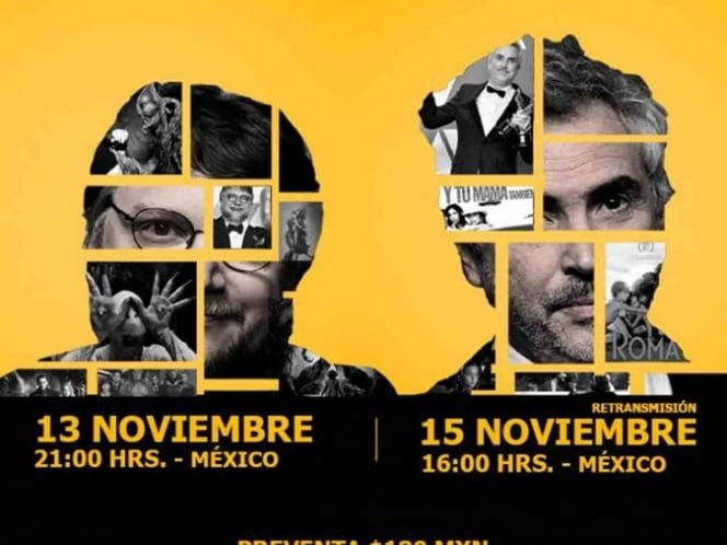 Del Toro y Cuarón ofrecerán charla ‘íntima’ con fines benéficos
