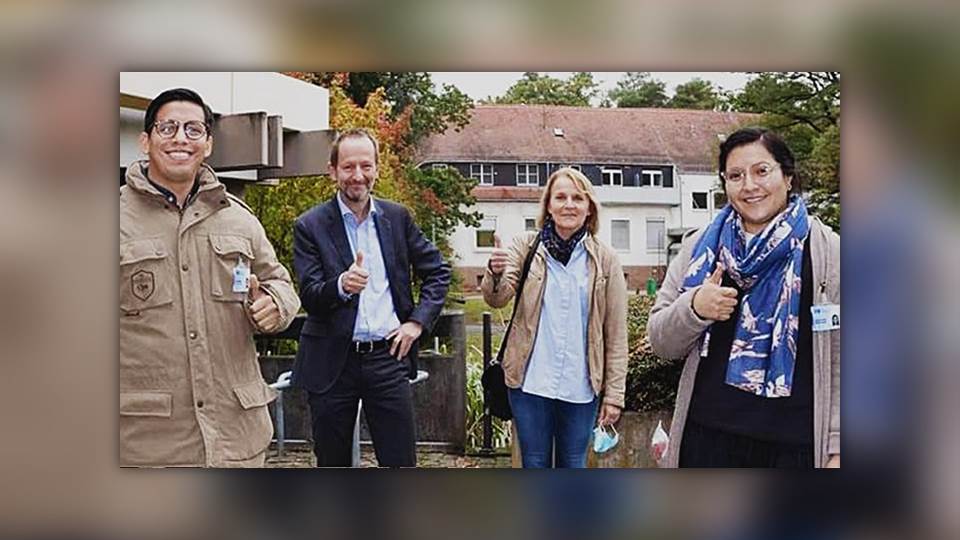 Salen más enfermeros de Tamaulipas para trabajar en hospitales de Alemania.
