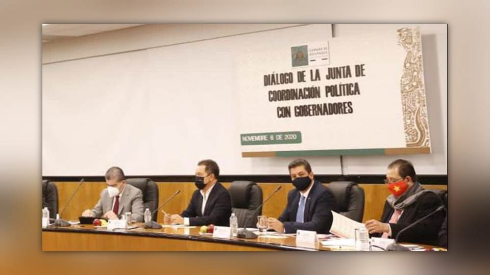 Gobernador solicita a diputados federales asignación de recursos para proyectos de agua, carreteros y drenaje pluvial.