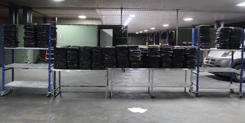 Decomisan más de 3.2 MDD en droga en Puente Solidaridad y Puente3 en Nuevo Laredo