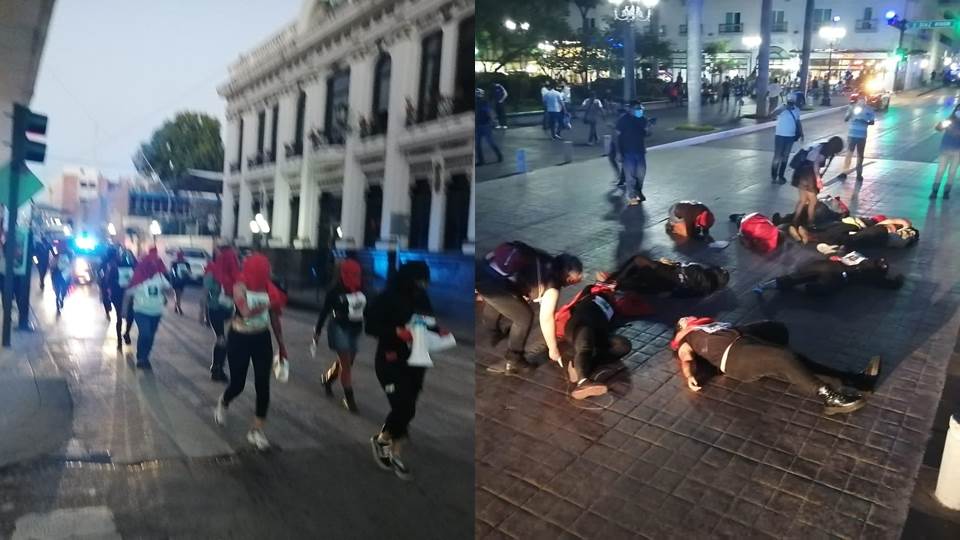 Marchan feministas en la zona sur, ubican a Altamira como el municipio de más riesgo para las mujeres