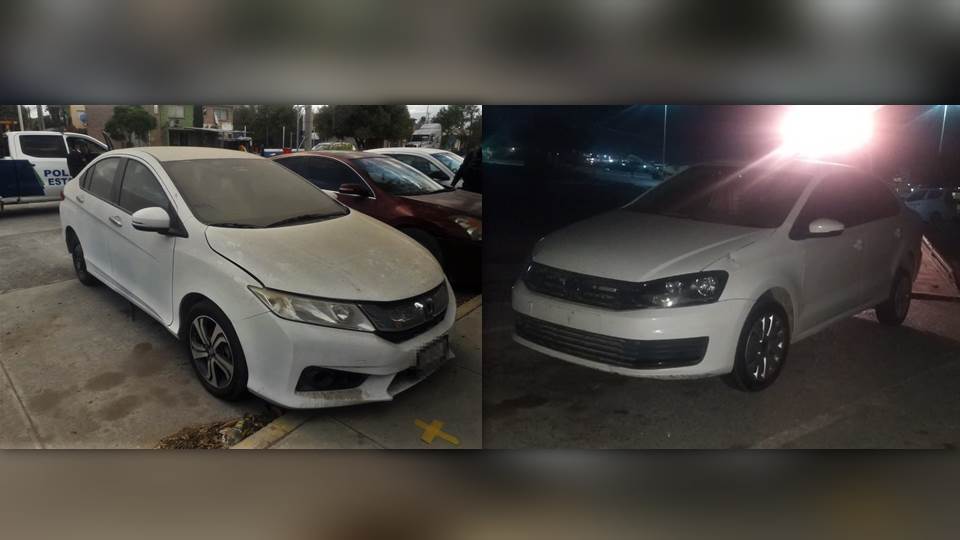 Recuperan en Reynosa dos vehículos con reporte de robo, estaban abandonados