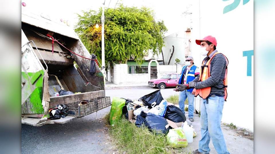 Reporta municipio que ya se regularizó la recolección de basura en Victoria