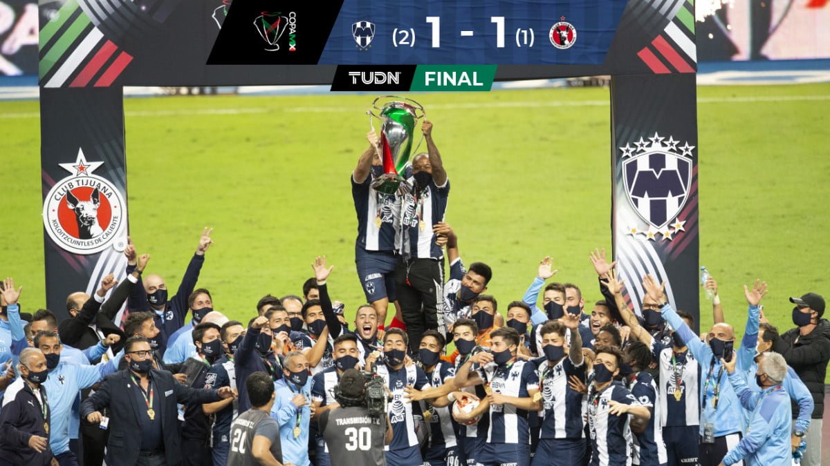 Rayados derrota a Xolos y es campeón de la Copa MX