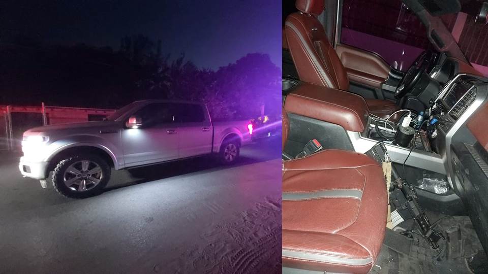 Detienen a 3 hombres armados a bordo de camioneta en Altamira