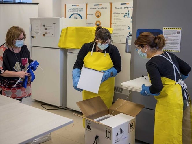 Canadá comienza distribución de vacuna Pfizer/BioNTech