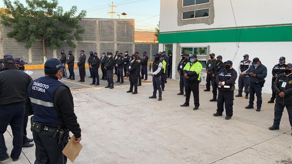 Sorprenden a elementos de tránsito de Victoria con examen antidoping