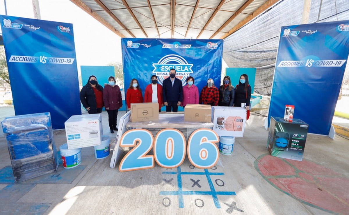 Cierra ‘Escuela Digna’ 2020 con equipamiento a preescolar