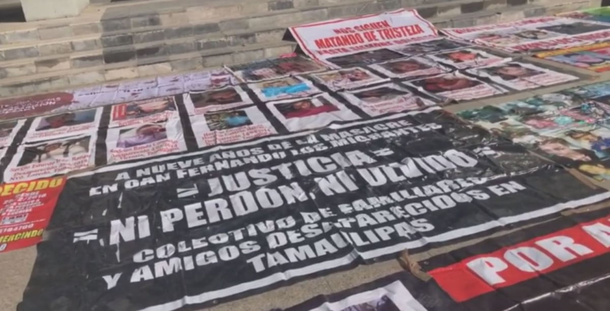 Inician huelga de hambre ante nulo avance en búsqueda de desaparecidos en Tamaulipas
