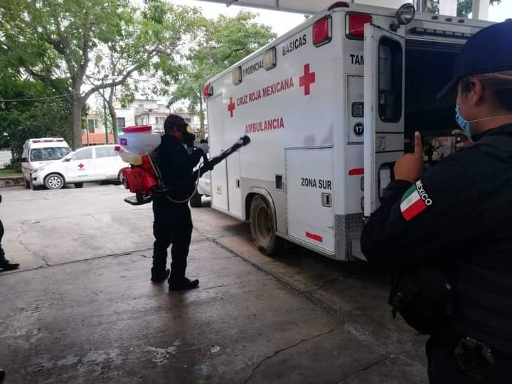 En Tamaulipas suman 19 TUM de Cruz Roja contagiados por Covid-19