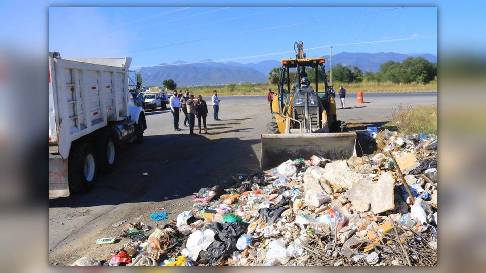 Gobierno municipal hace equipo con ciudadanos contra basureros clandestinos en Victoria