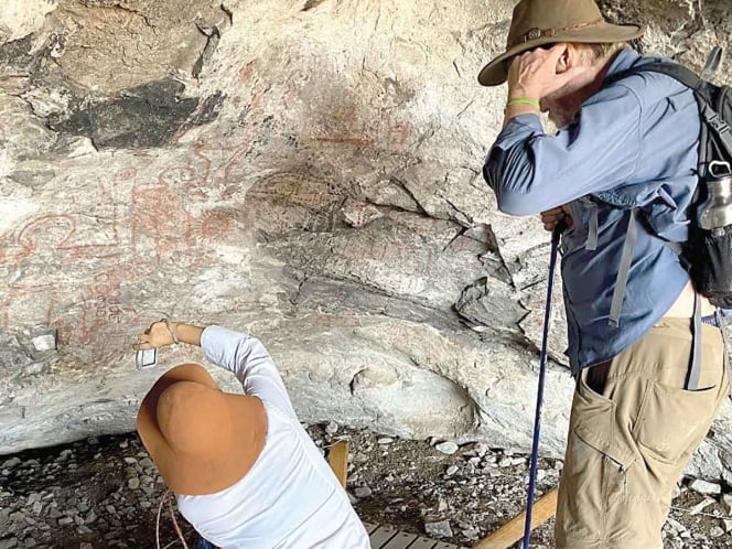 Vandalización de pintura rupestre en cueva de Oaxaca es un ‘atentado al patrimonio’