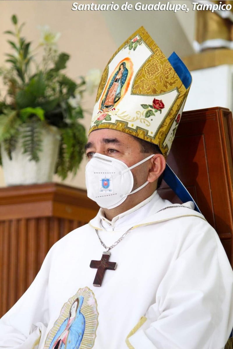 Dan de alta a Obispo de Tampico ; ya dio negativo a la prueba de PCR.