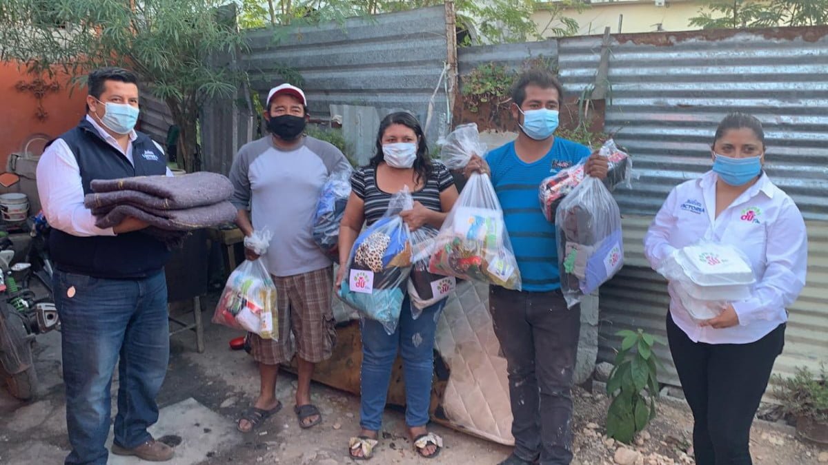 Apoya Gobierno de Pilar Gómez a familia afectada por incendio