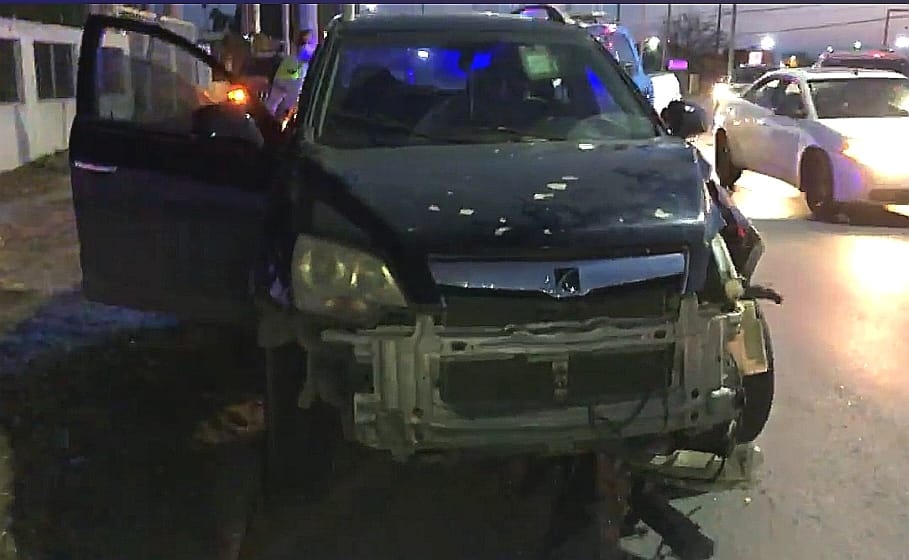 Borracho provoca accidente vial en Nuevo Laredo