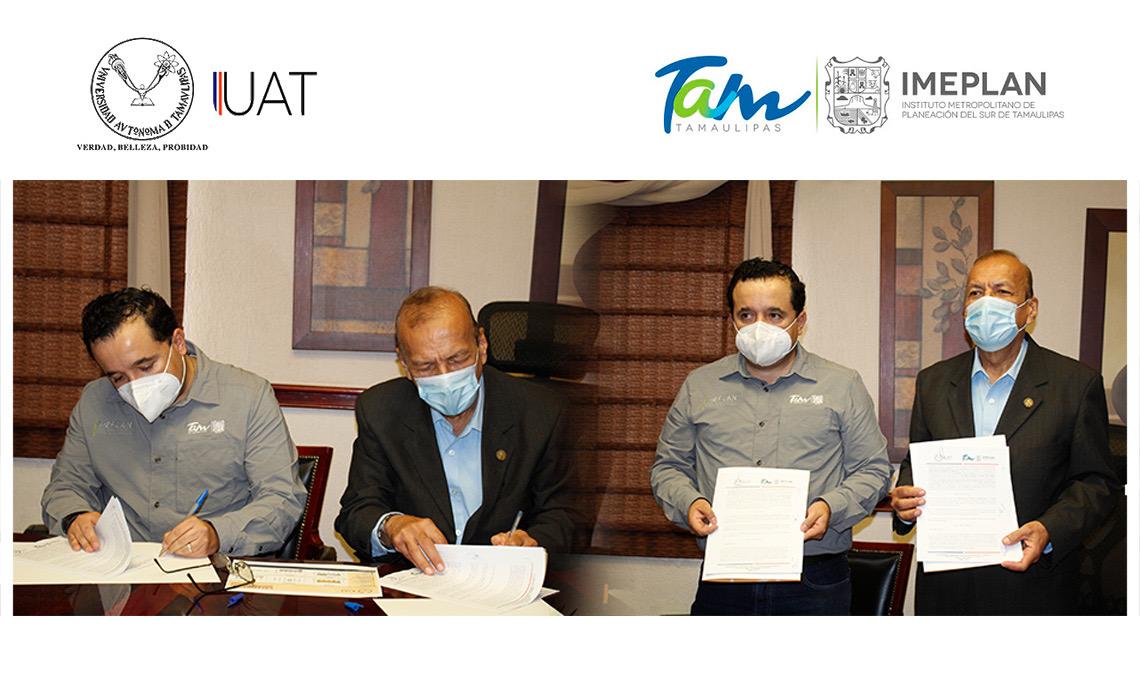 Estudiantes de la UAT realizarán servicio social y prácticas en el IMEPLAN Sur de Tamaulipas