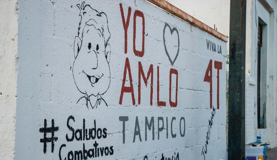 Denunciarán a la autoridad electoral pinta de bardas a favor de Morena
