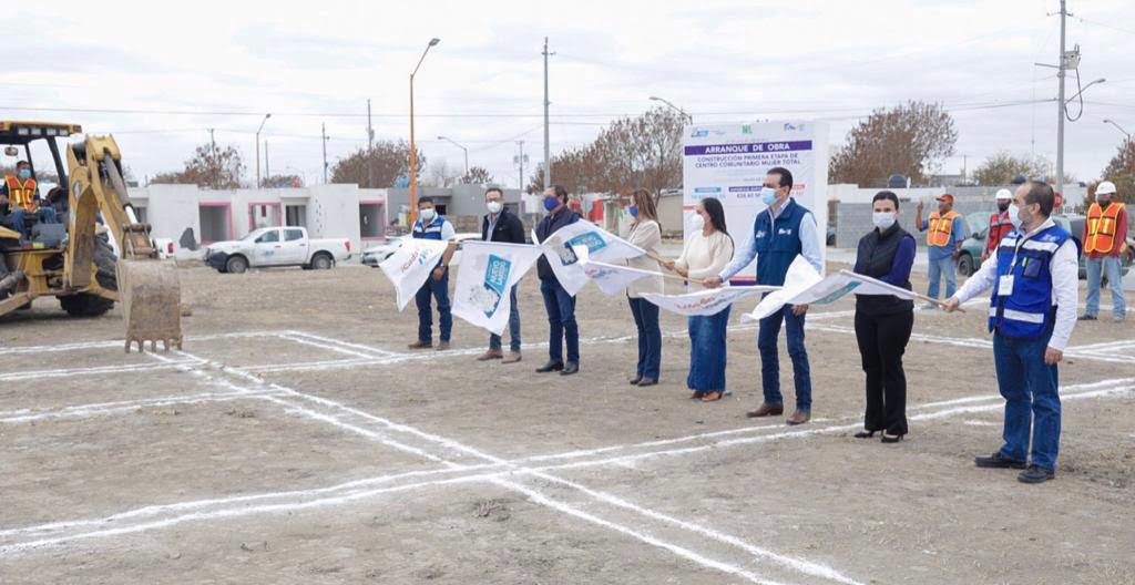 Pone Rivas en marcha construcción de Centro Mujer Total en Valles de Anáhuac