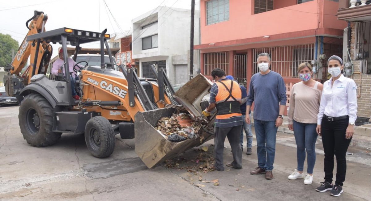 Encabeza Chucho Nader Mega Jornada de Limpieza en 5 Colonias