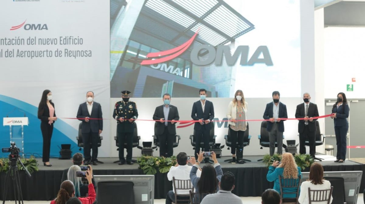 Inauguran nueva terminal del Aeropuerto Internacional de Reynosa