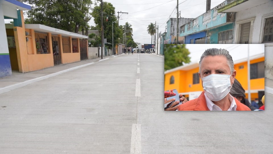 Asegura Chucho Nader que Durante 2021 se Incrementarán las Obras de Pavimentación