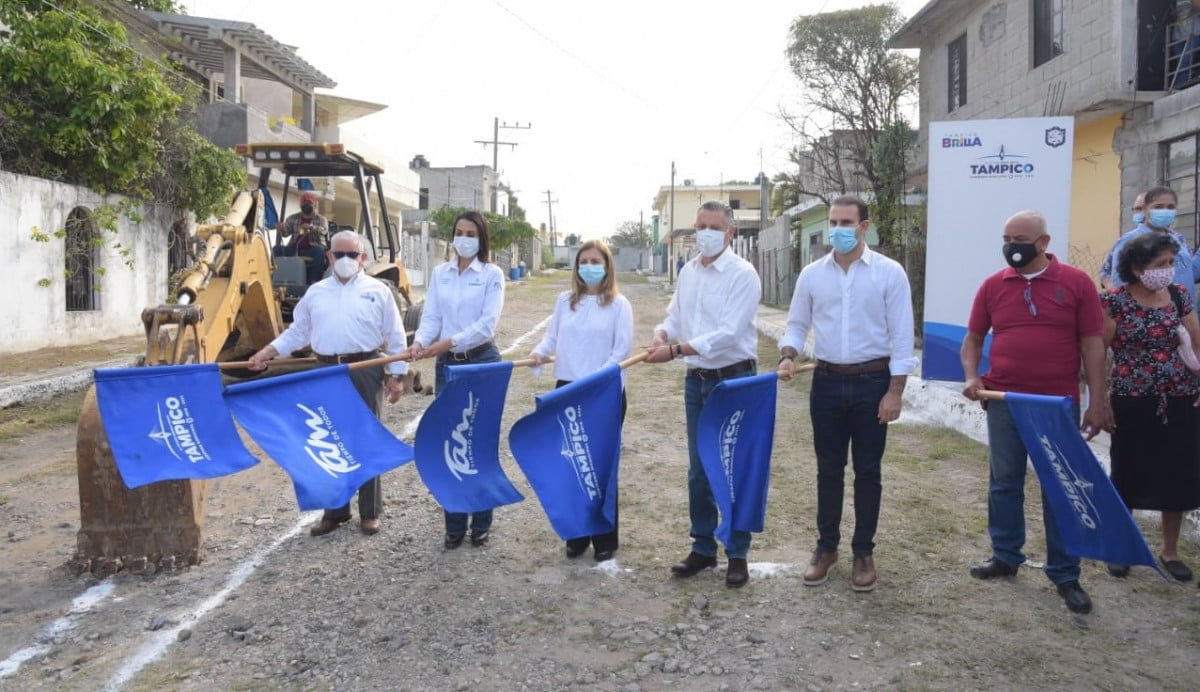 Cumple Chucho Nader con Nuevas Obras de Pavimentación