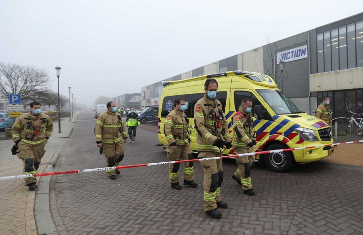 Lanzan bombazo contra centro covid en Holanda; no hay heridos