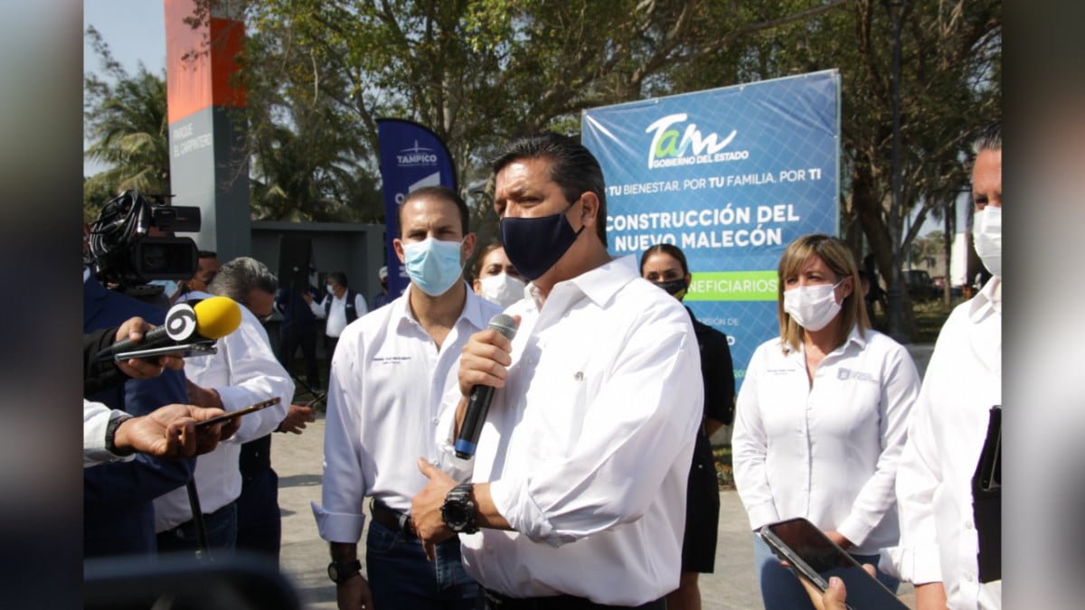 Descarta gobernador tercera oleada de contagios en Tamaulipas por vacaciones de Semana Santa