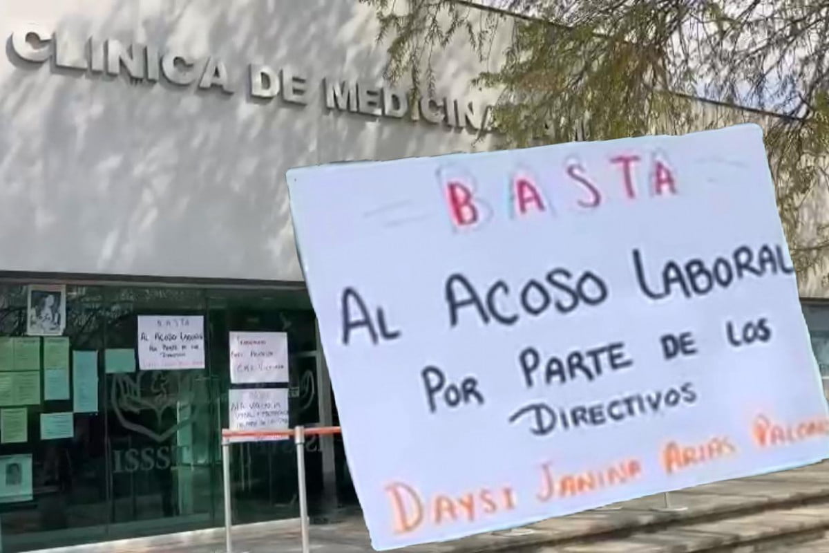 Personal médico del ISSSTE trabaja bajo protesta; piden destitución de Dra. Daisy Arias Palomo