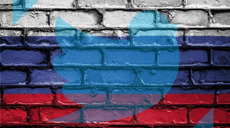 Rusia ‘frena’ funcionamiento de Twitter; amaga con bloquearlo