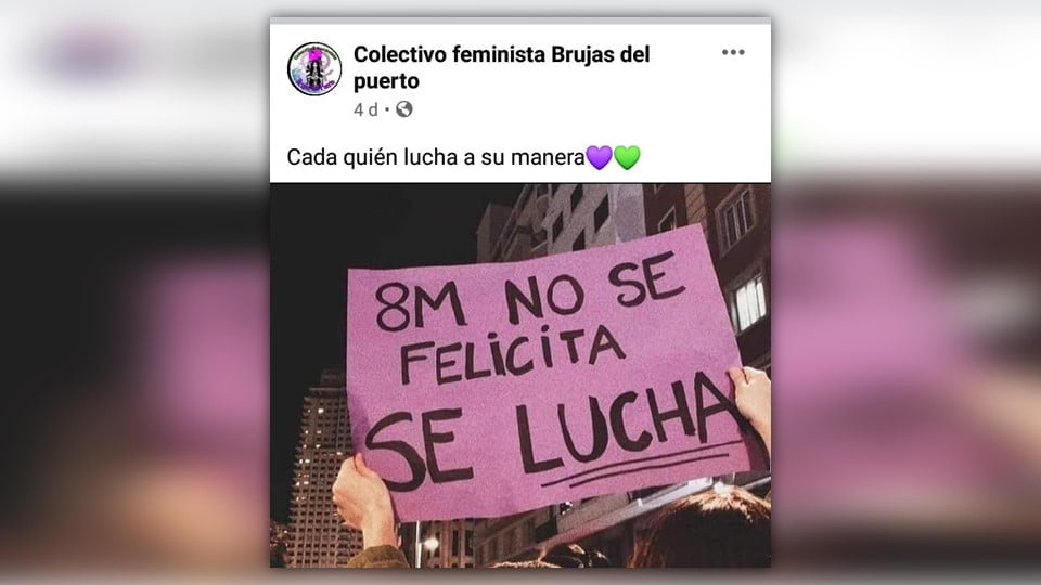 Surge en Altamira el primer colectivo feminista «Brujas del Puerto»