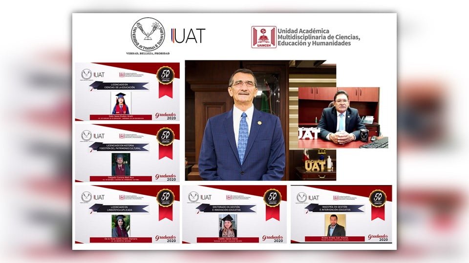 Preside Rector ceremonia de graduación 2020 de la UAMCEH-UAT