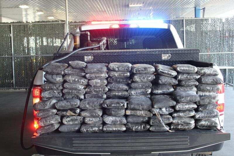 Decomisan droga con valor de más de 7 MDD en puente 3 de Laredo, Texas