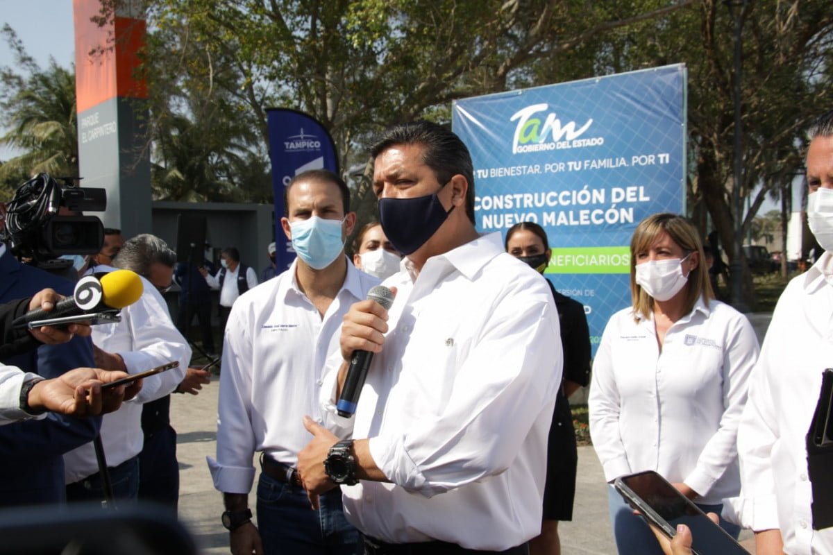 Descarta gobernador una tercera oleada de contagios en Tamaulipas por vacaciones de Semana Santa