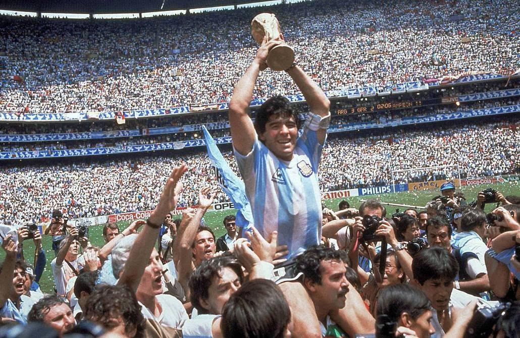 Se filtran las primeras imágenes de la nueva serie de Maradona