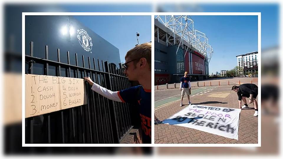 Fans del Manchester United  asaltan instalaciones para protestar contra propietarios