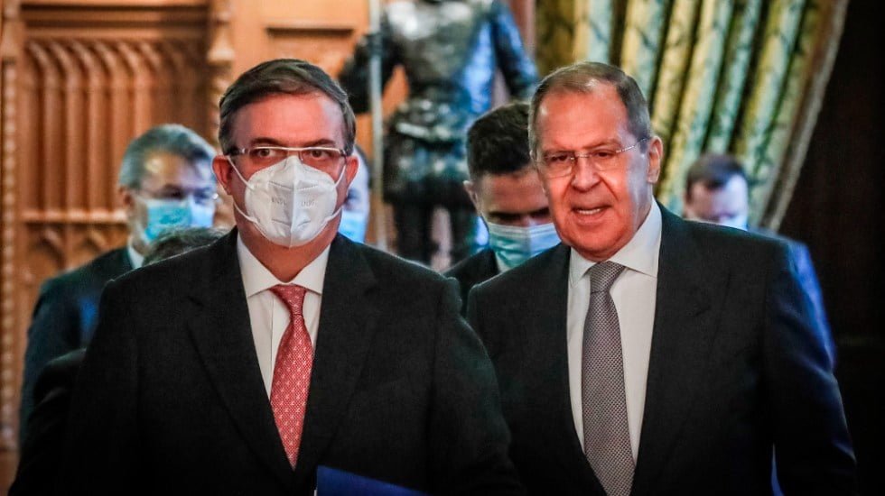 Ebrard agradece a Rusia su apoyo en la lucha contra la pandemia