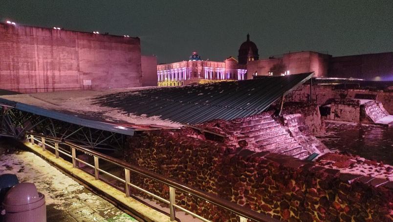 Templo Mayor tendrá un techo renovado, anuncia López Obrador