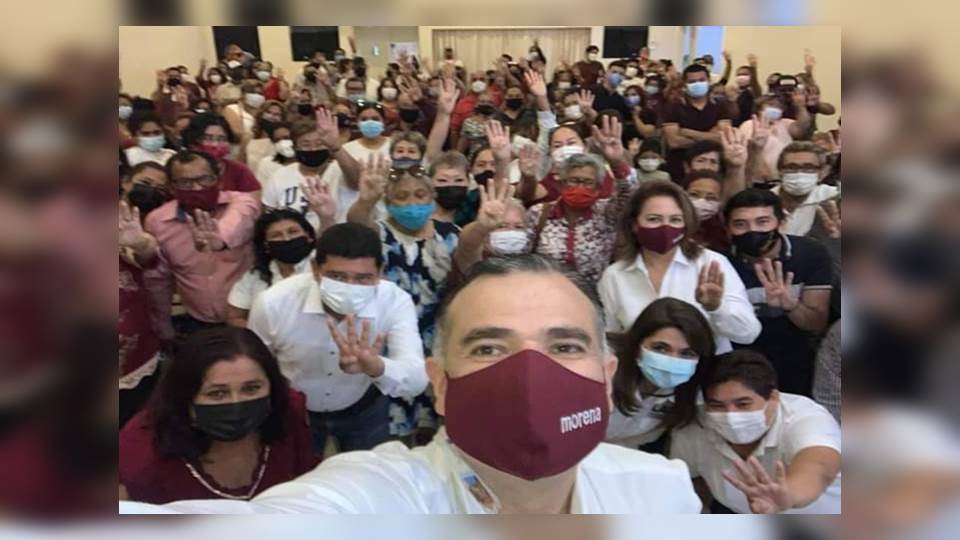 Con unidad, este 06 de junio Morena arrasará en la zona sur : Lalo Hernández