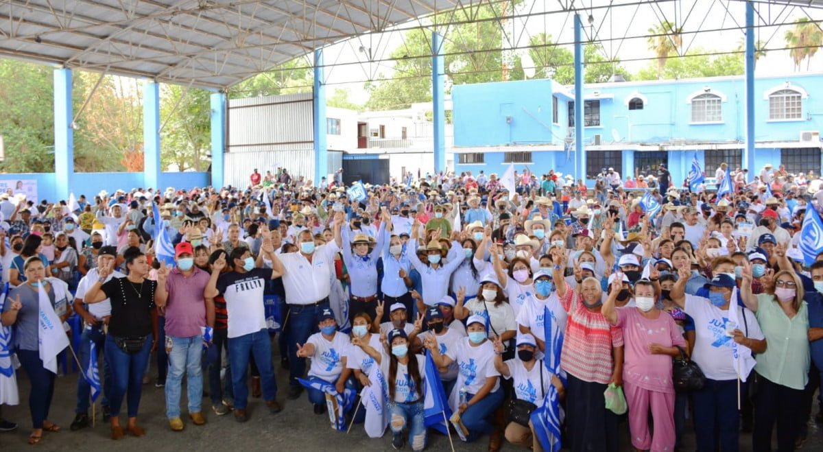 Habitantes de Hidalgo, San Carlos, Villagrán, Mainero y San Nicolás le dicen sí a la formula panista: Óscar Almaraz