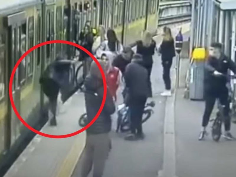 Mujer cae a vías del Metro de Dublín; era acosada por grupo de hombres
