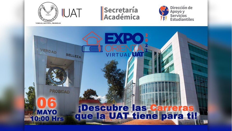 Presentará UAT la Expo Orienta Virtual 2021