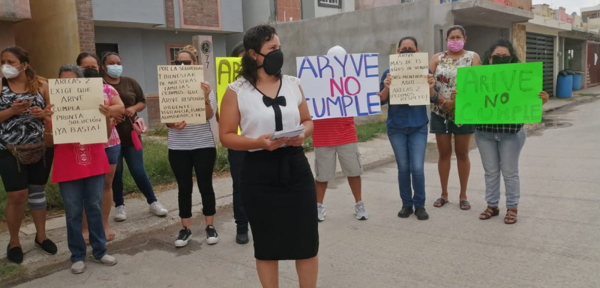Vecinos de Arecas en Altamira dispuestos a demandar a constructora; les vendió promesas aseguran