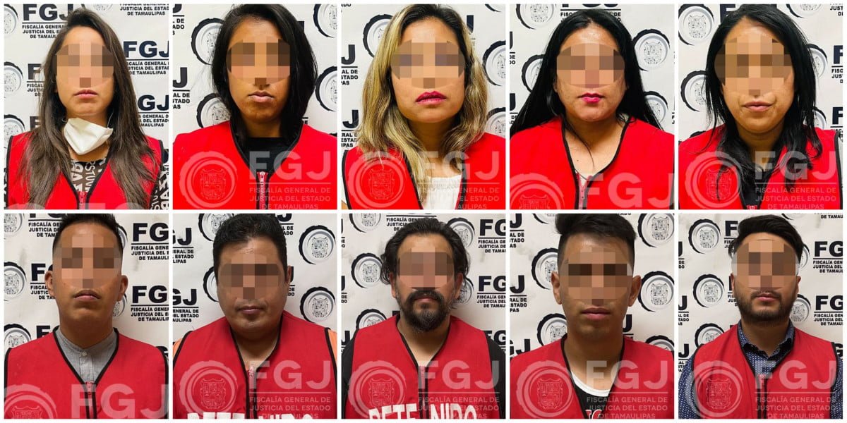 Estafadores de Tampico son vinculados a proceso; desde un hotel se hacían pasar por empleados de banco