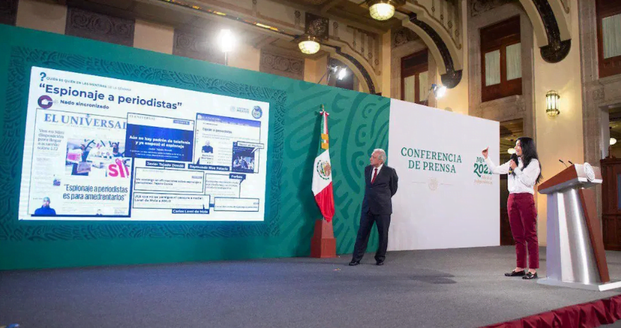 AMLO inaugura sección: «Quién es quién es las mentiras de la semana» para exponer noticias falsas
