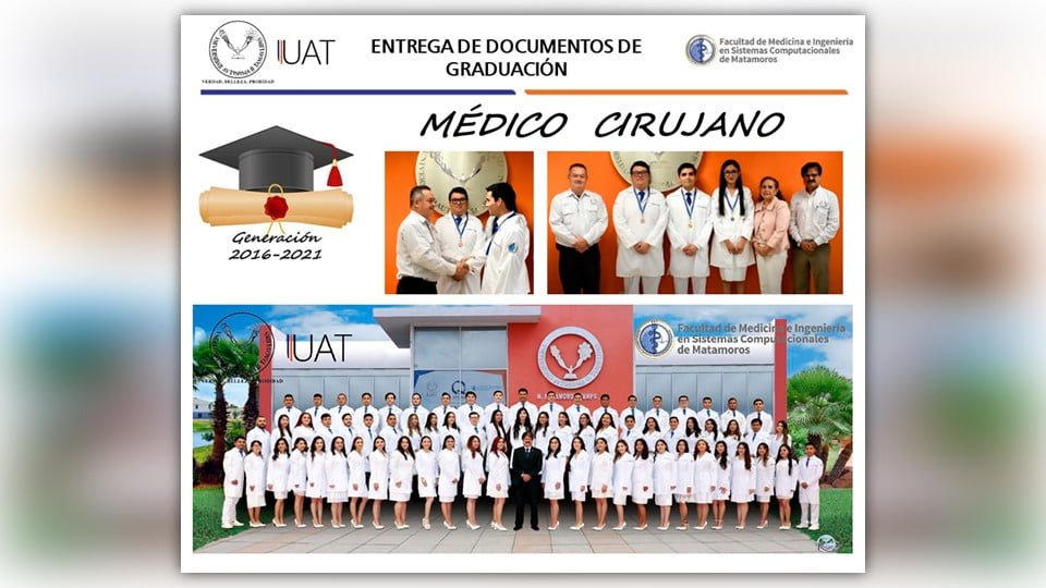 Entrega UAT en Matamoros una nueva generación de médicos cirujanos