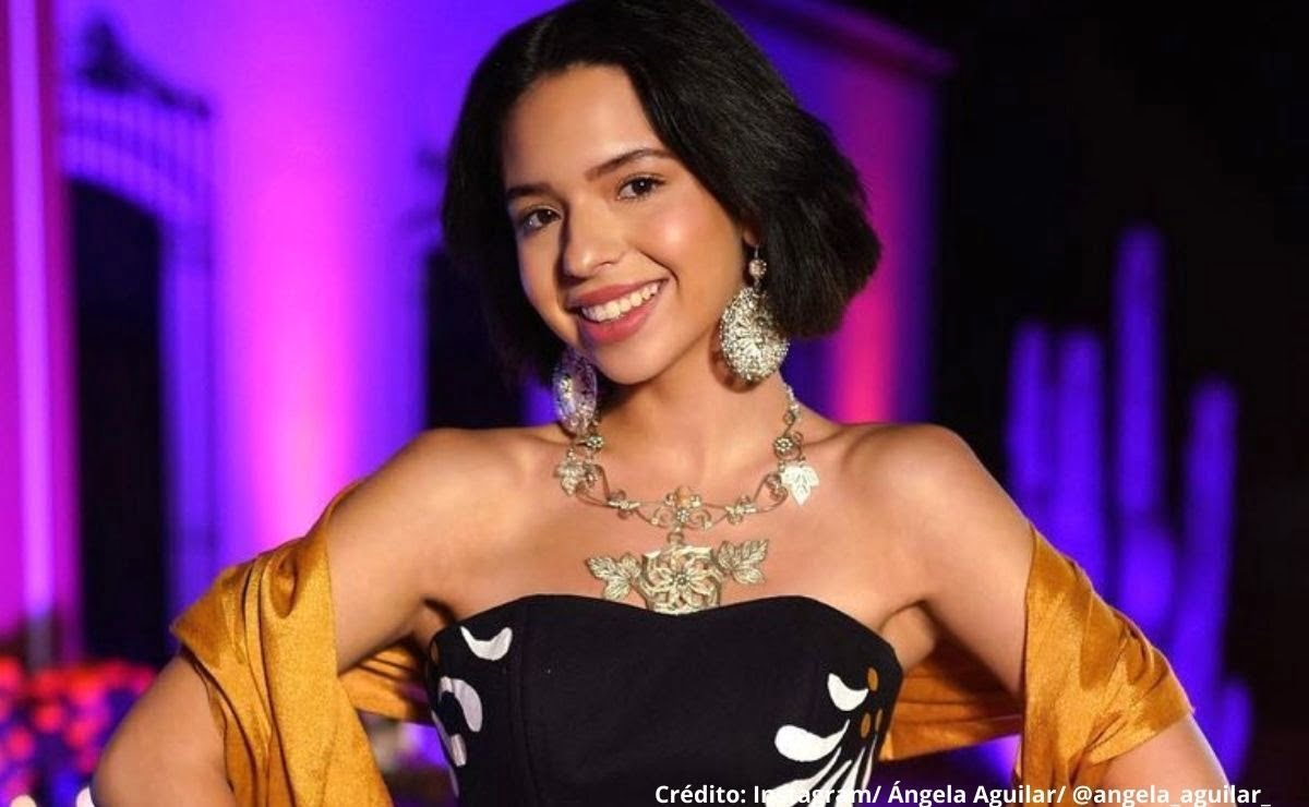 “Viene una sorpresa”: Ángela Aguilar revela la razón de sus fotos vestida de novia