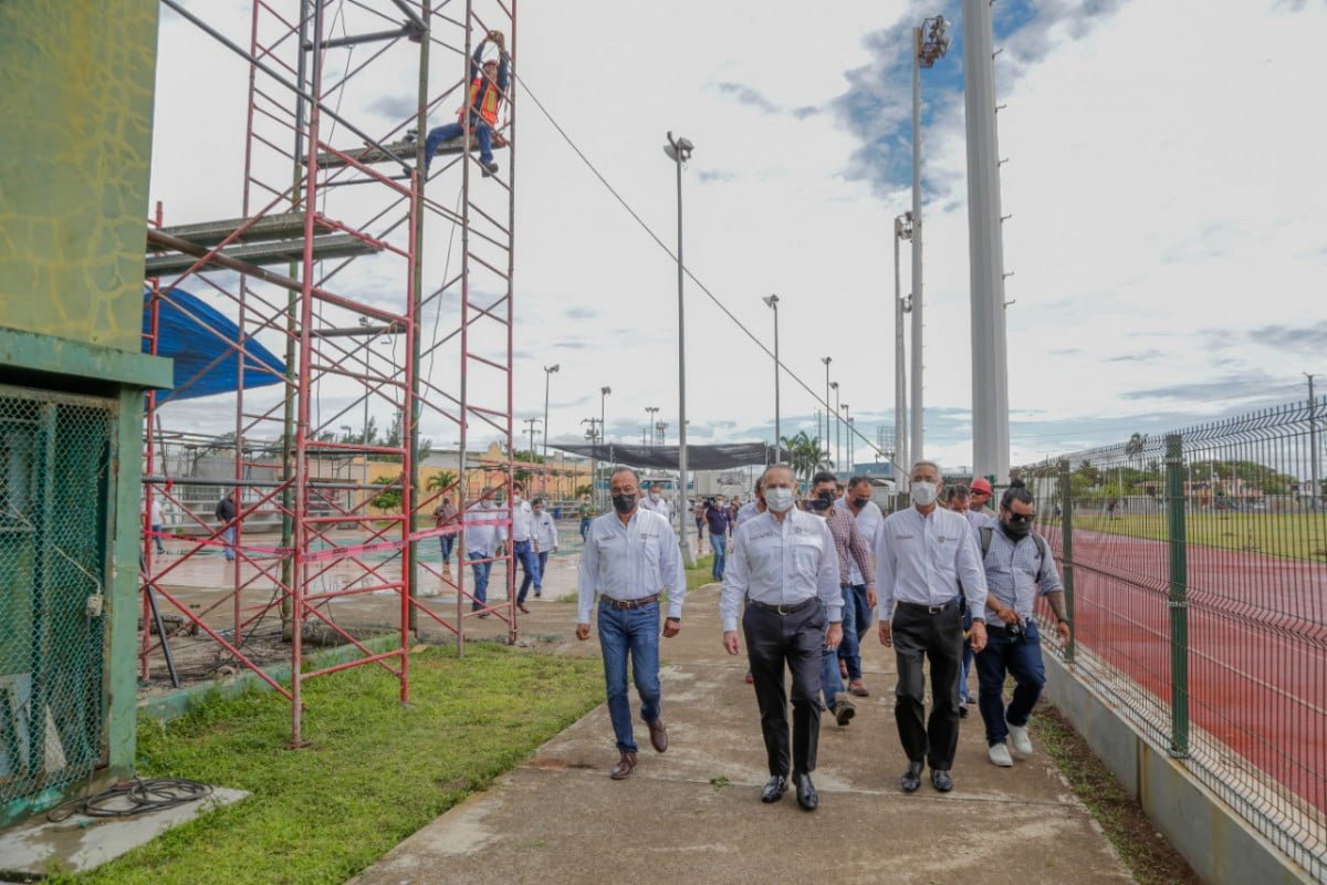 Rehabilitan infraestructura deportiva en Cd. Madero